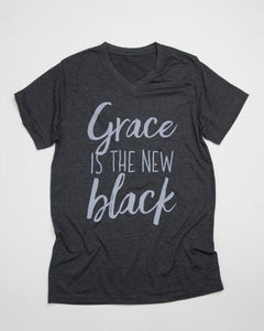 "Grace is the New Black" Graphic Tee