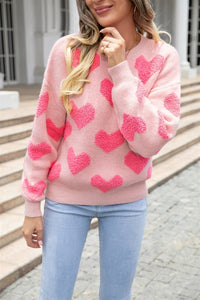 Knit Hearts Sweater