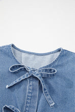 Denim Peplum