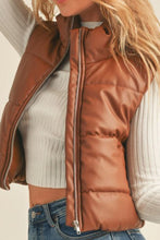 Faux Leather Vest