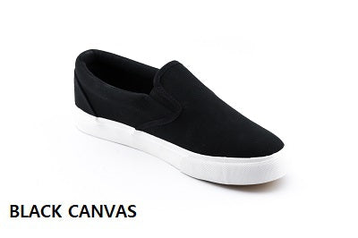 Slip-on Sneaker - Black Canvas